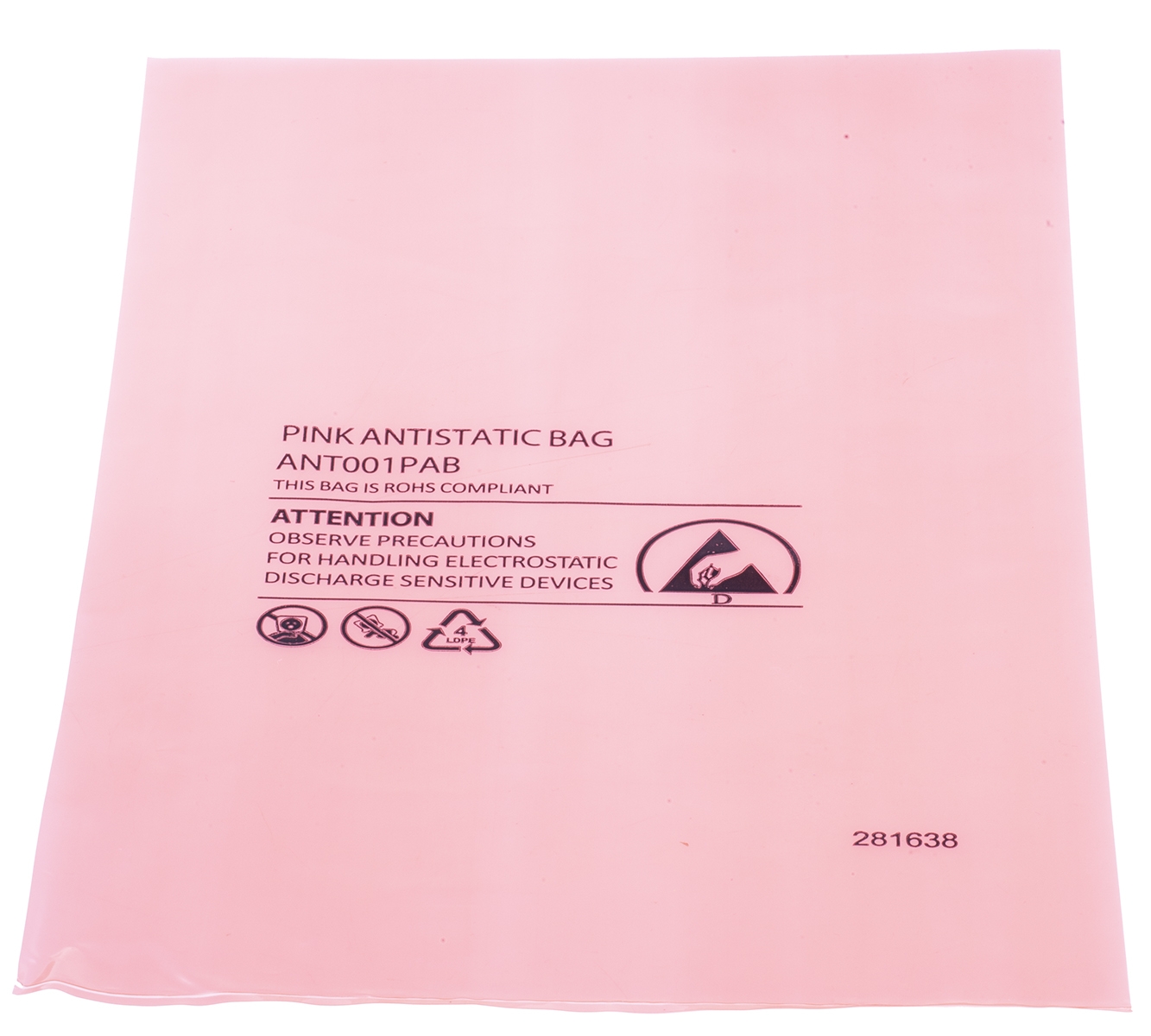 RS PRO Anti Static Bag 255mm(W)x 205mm(L)