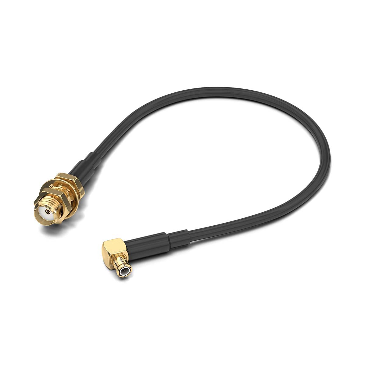 Wurth Elektronik WR-CXASY Series, 152.4 mm, RG174/U Coaxial, Terminated 50 Ω