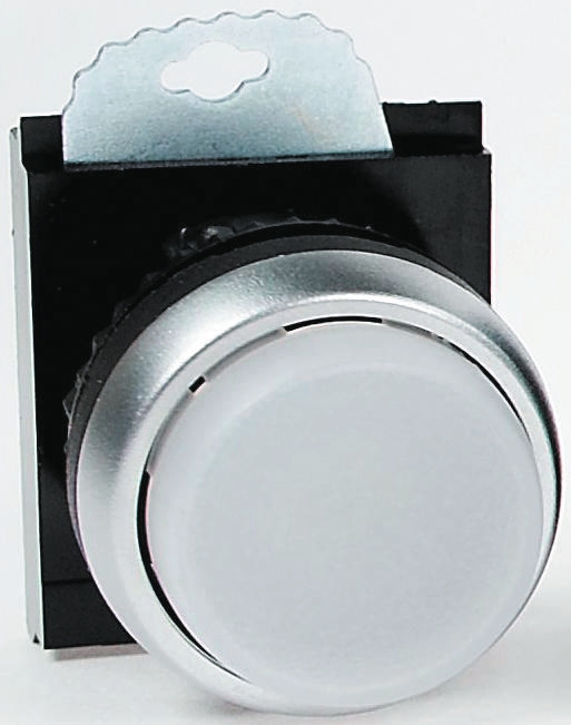 BACO Series Blue Illuminated Stay Put Push Button Head, 22mm Cutout, IP66