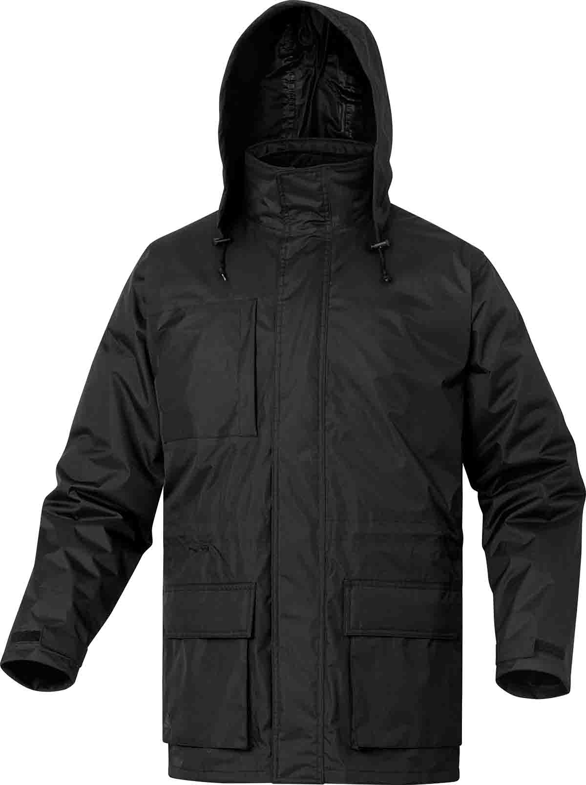 Delta Plus ISOLA2 Black, Waterproof Parka Jacket, M