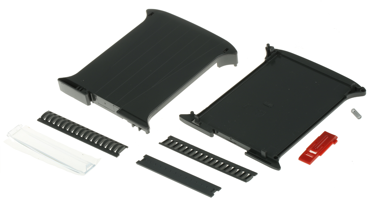 Italtronic Railbox Enclosure Type Railbox Series , 101 x 17.5 x 120mm, ABS, Polycarbonate DIN Rail Enclosure