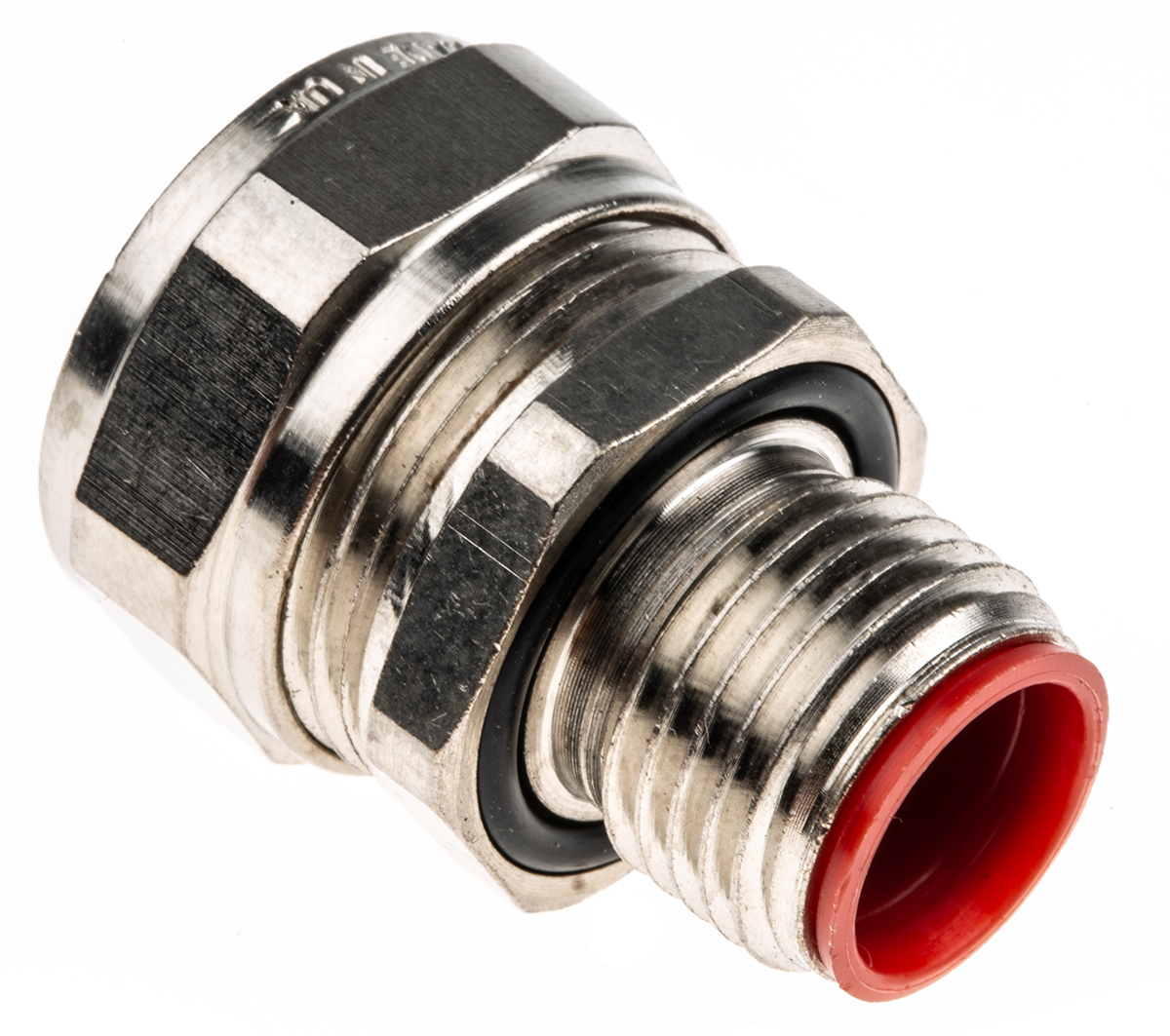Adaptaflex Swivel, Conduit Fitting, 12mm Nominal Size, M16, Brass, Metallic IP66, IP67, IP68, IP69K rating