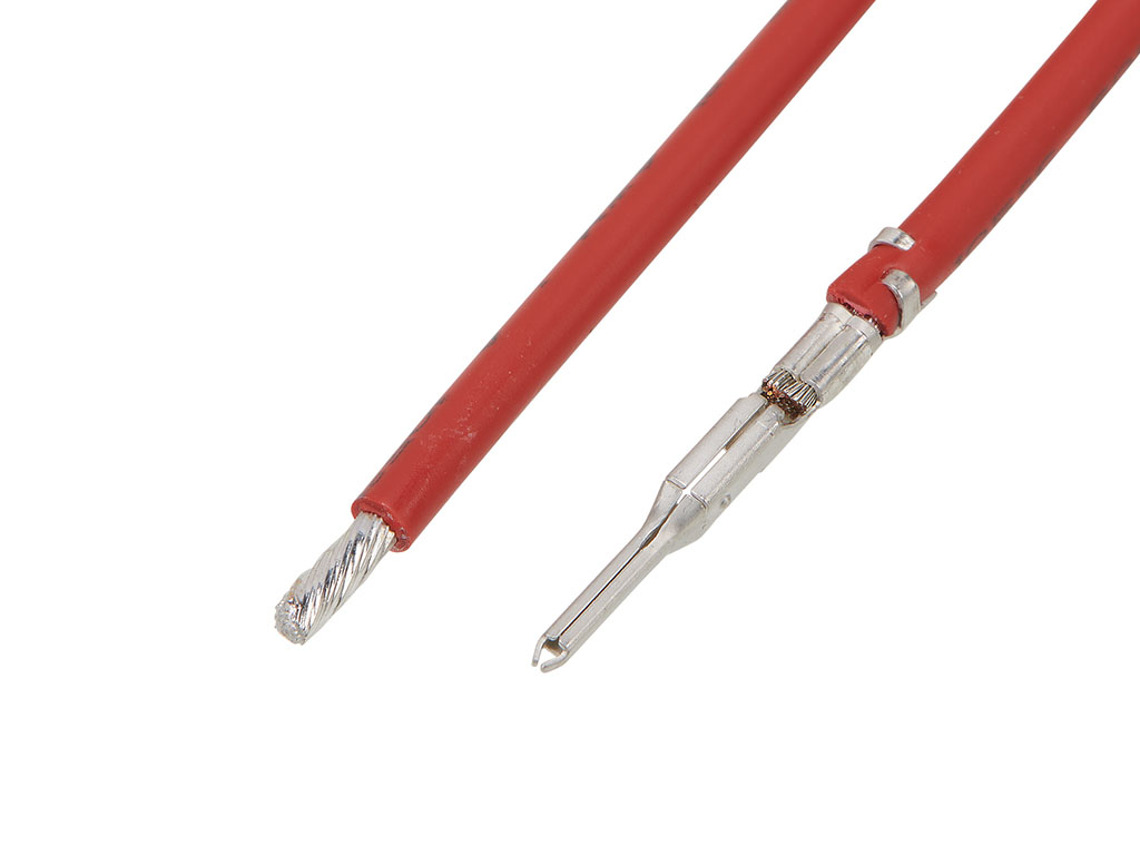 Molex Male Pre-Crimped Lead, 225mm, 20AWG