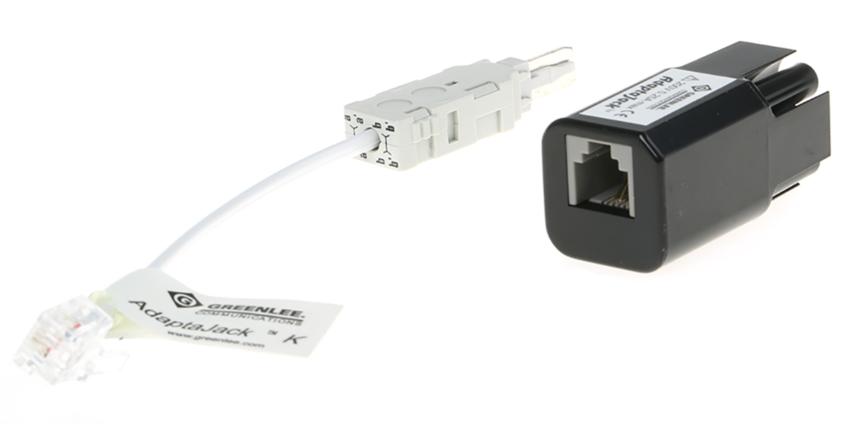 Greenlee Telecom Test Equipment RJ11 Plug for Telecom Networks