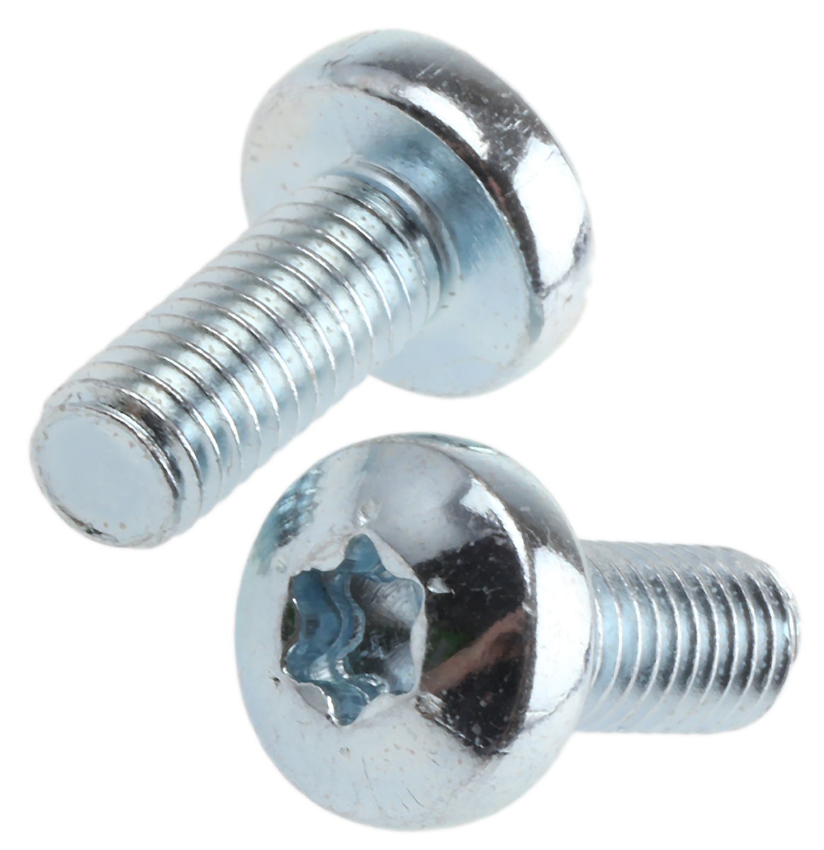 RS PRO Torx M5 Pan Steel Machine Screws x 12.0mm