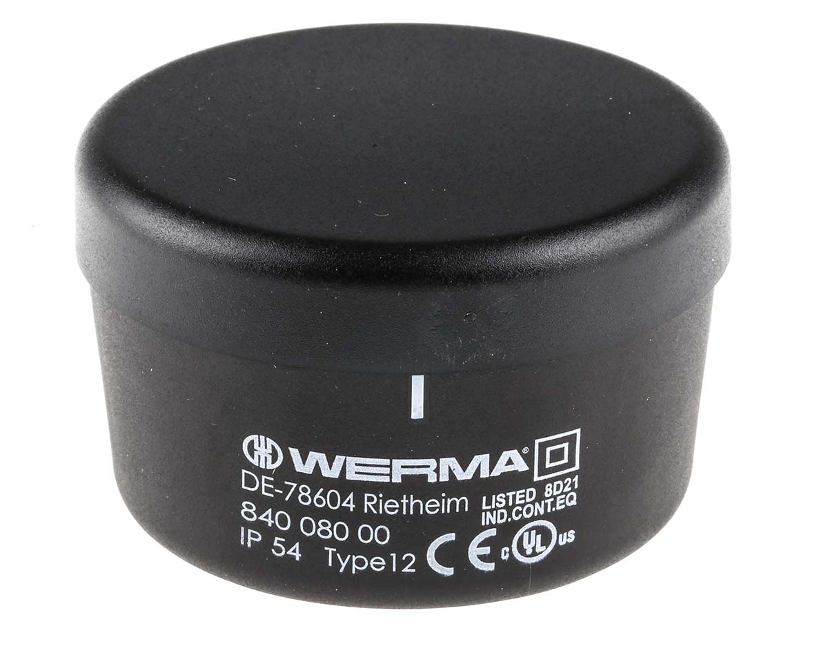 Werma 840 Series Terminal unit, 24 V dc, 230 V ac, AC, DC, IP54