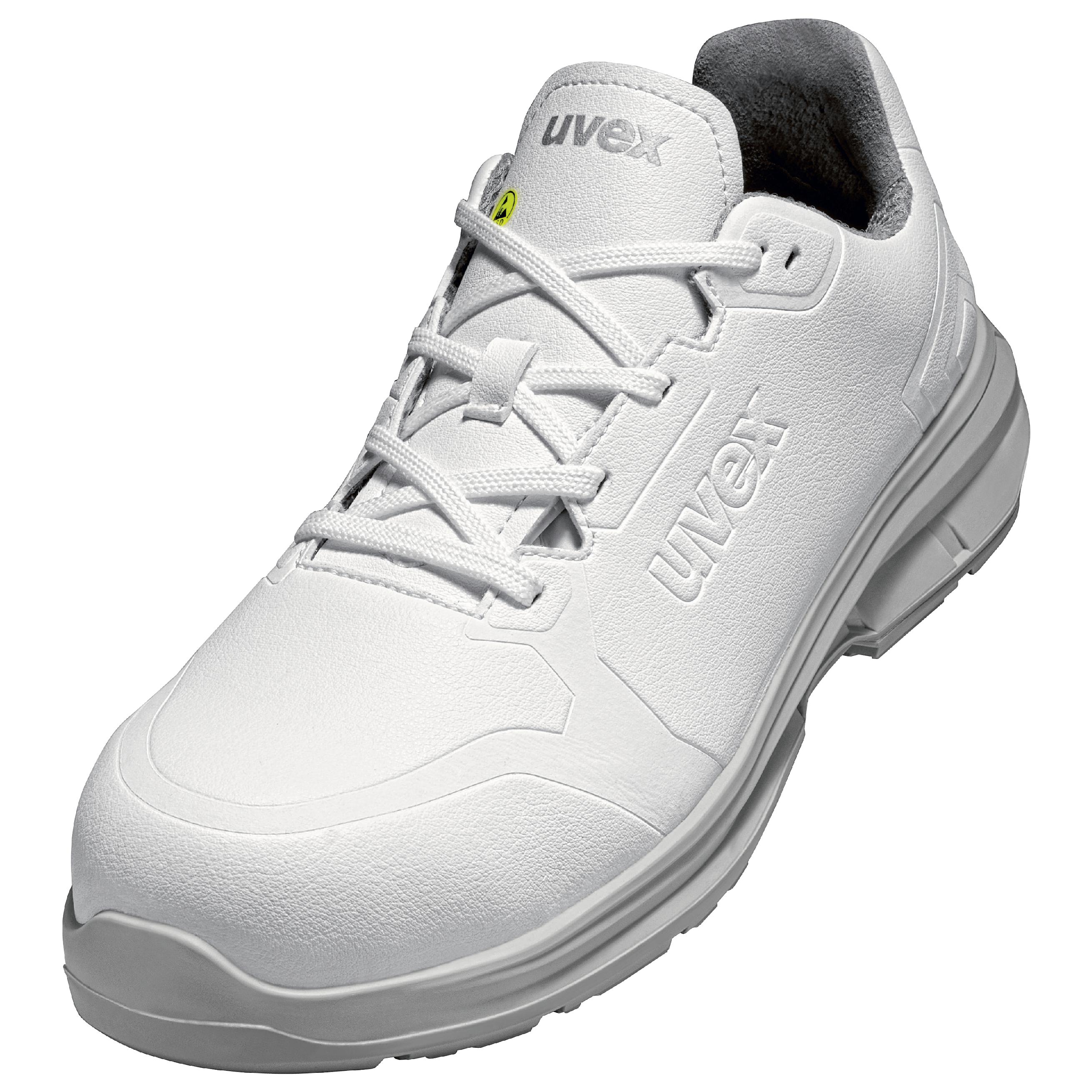 uvex 1 sport white Men, Women White Composite Toe Capped Safety Shoes, UK 8, EU 42