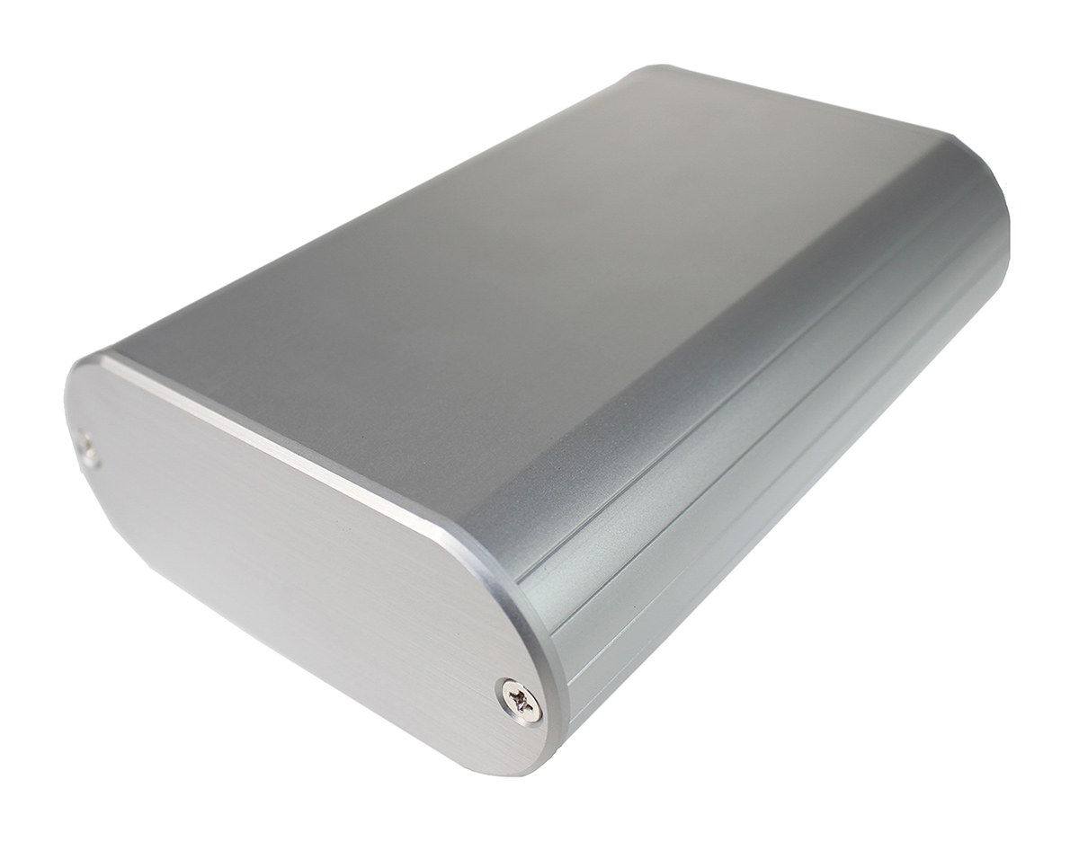 Takachi Electric Industrial MXA Series Silver Aluminium Handheld Enclosure, , 140 x 95 x 40mm