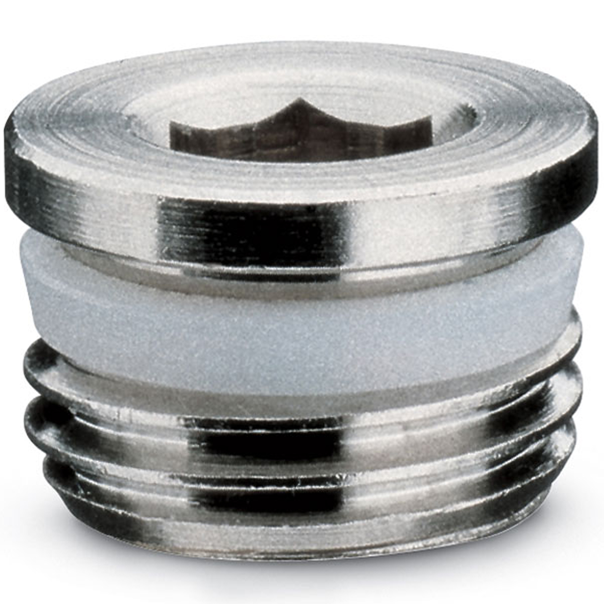 Camozzi S2000 Series Plug, G 1/8 Male, Threaded-to-Tube Connection Style, S2610 1/8