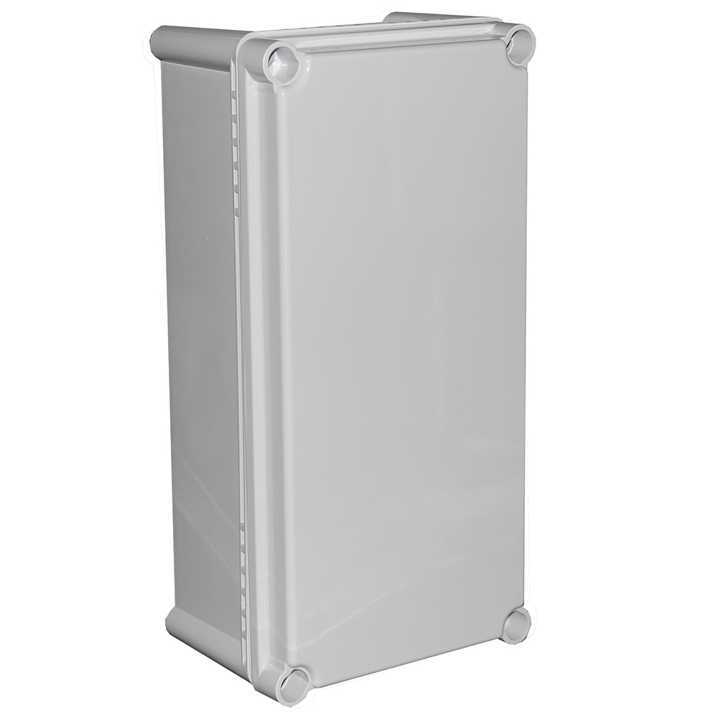CAMDENBOSS X7 Series Grey ABS General Purpose Enclosure, IP67, IK08, Grey Lid, 380x190x130mm