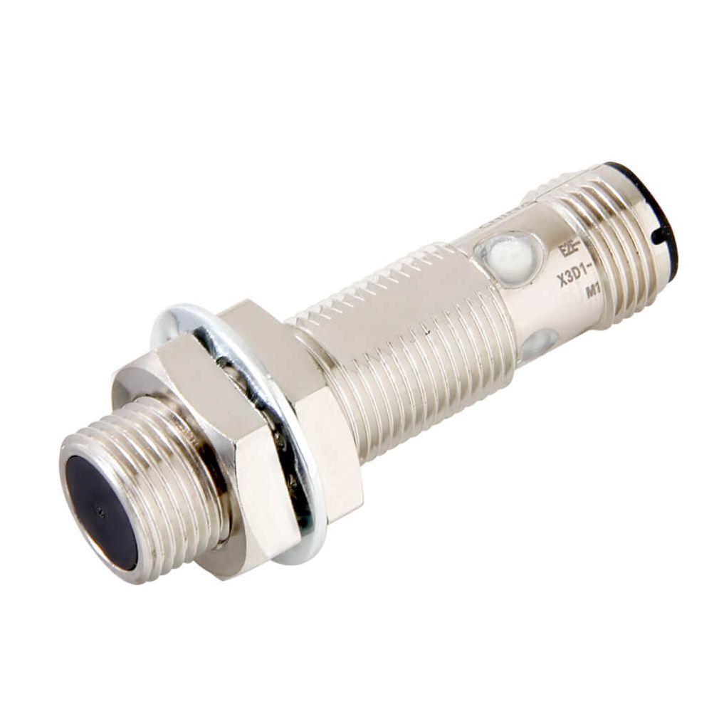 Omron Inductive Threaded Barrel Proximity Sensor, M12, 4 mm Detection, PNP NC, 10 → 30 V dc