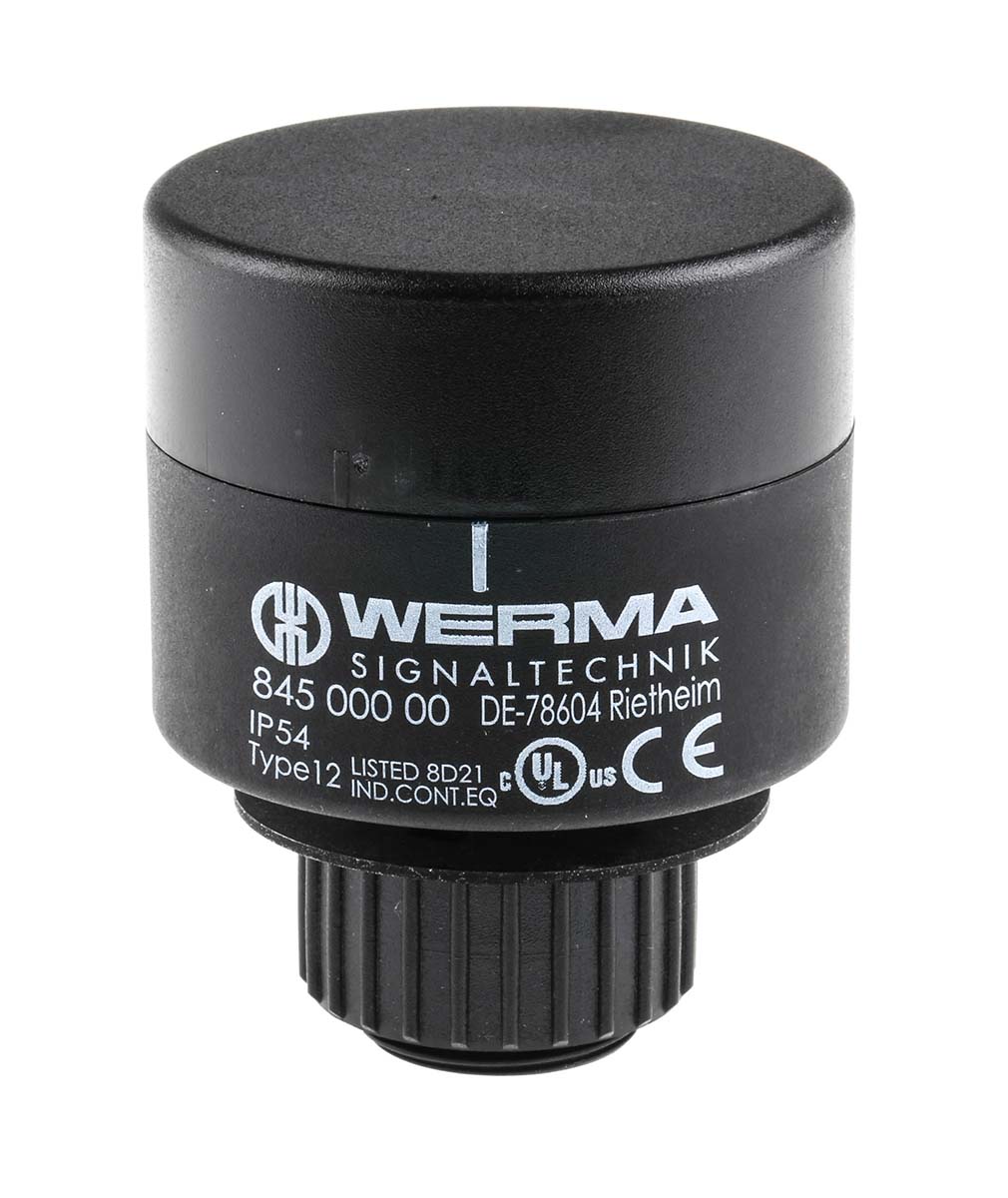 Werma 845 Series Terminal unit, 12 → 230 V ac/dc, AC, DC, IP54