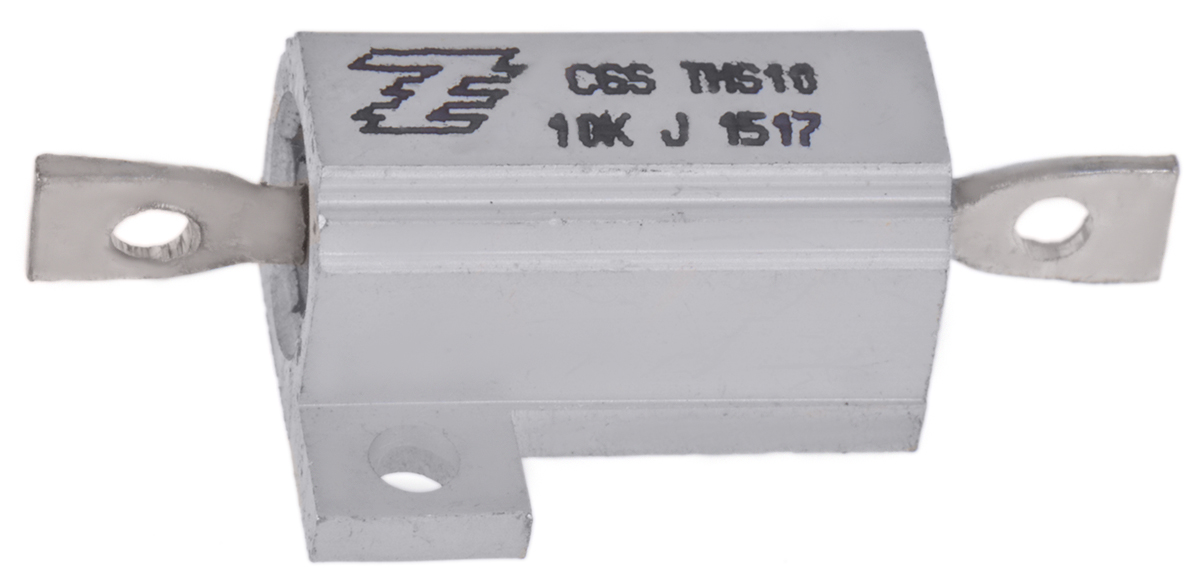 TE Connectivity, 10kΩ 10W Wire Wound Chassis Mount Resistor THS1010KJ ±5%