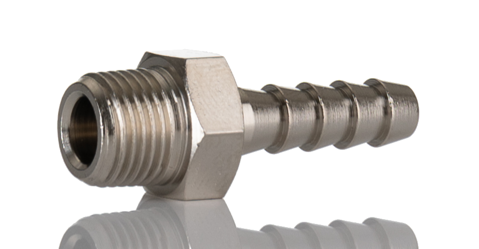 RS PRO Hose Connector Hose Tail Adaptor, BSPT 1/8in 6mm ID, 5 MPa, 50 bar