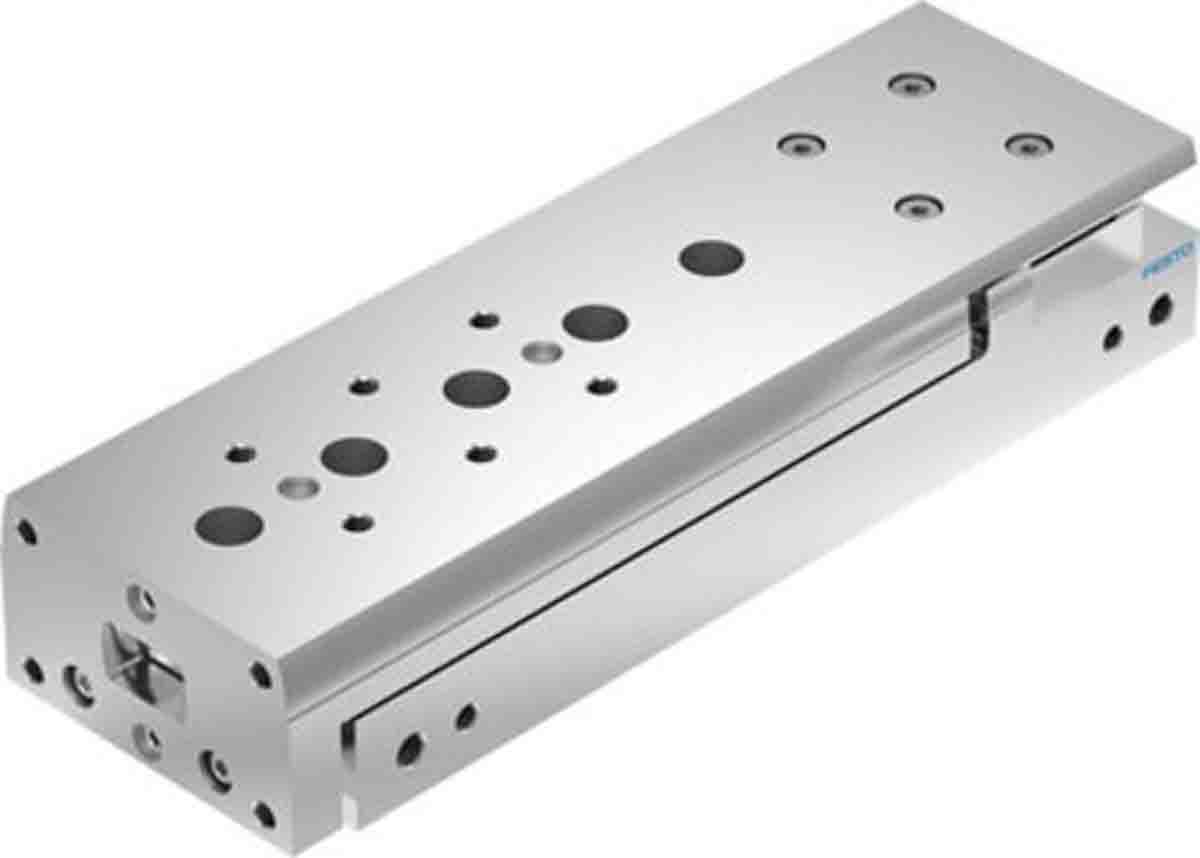 Festo Pneumatic Guided Cylinder - 8078845, 10mm Bore, 100mm Stroke, DGST Series, Double Acting