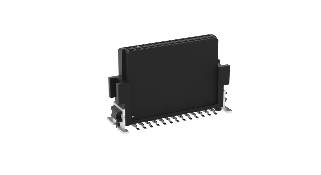 ERNI Surface Mount PCB Connector, 26-Contact, 2-Row, 1.27mm Pitch