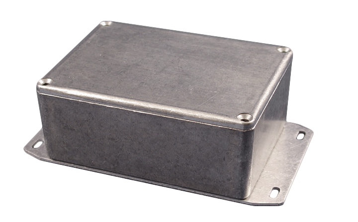 Hammond 1590 Series Die Cast Aluminium Alloy Enclosure, IP65, Flanged, 110 x 82 x 44mm