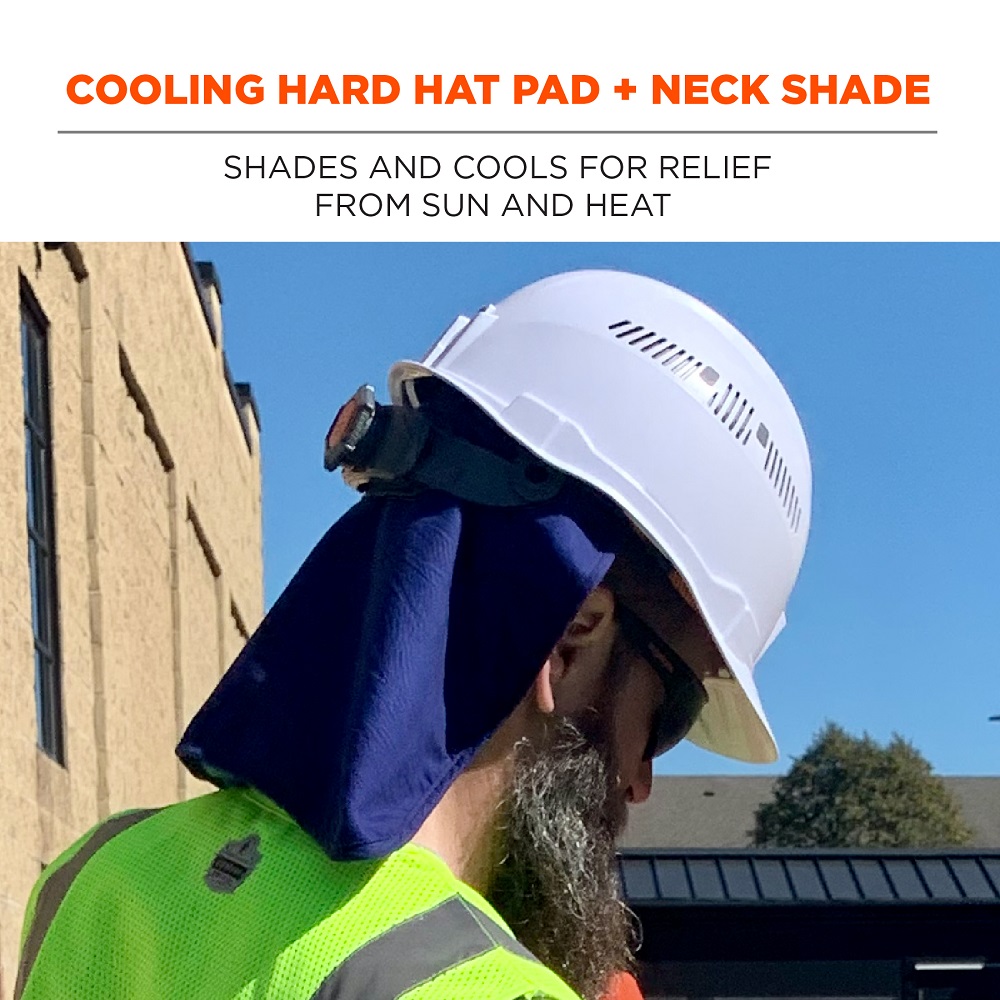 Ergodyne 6717CT Blue Hard Hat, Ventilated