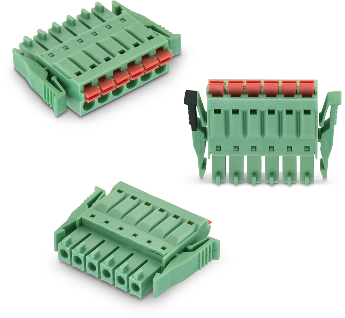 Wurth Elektronik 3041 Series Pluggable Terminal Block, 3-Contact, 3.5 mm Pitch, 1-Row