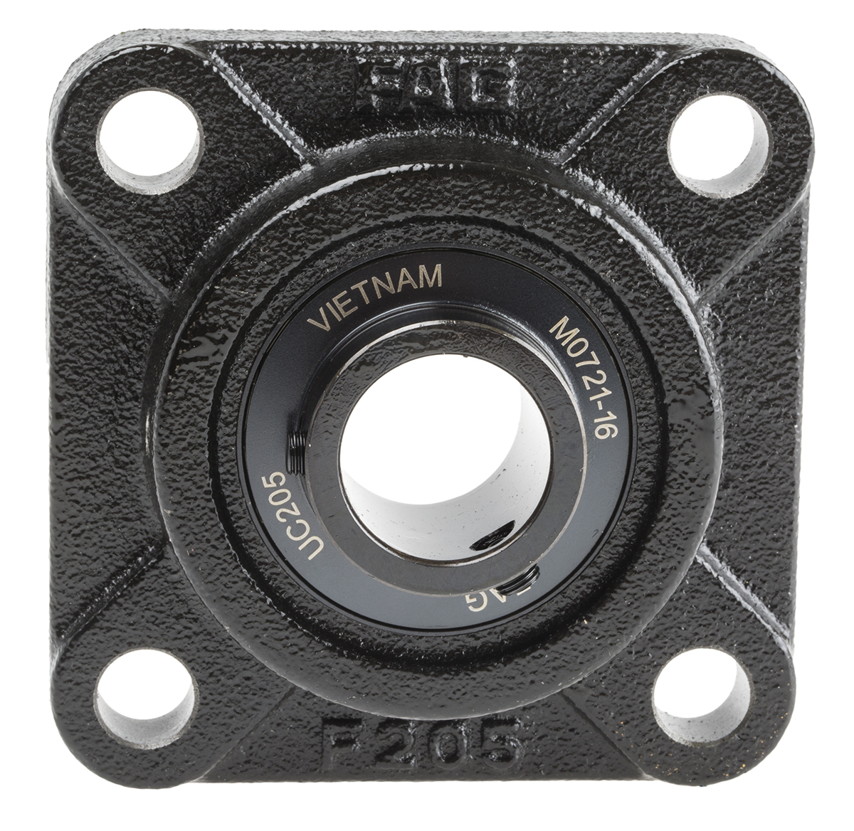 4 Hole Flange Bearing Unit, UCF205-J7, 25mm ID