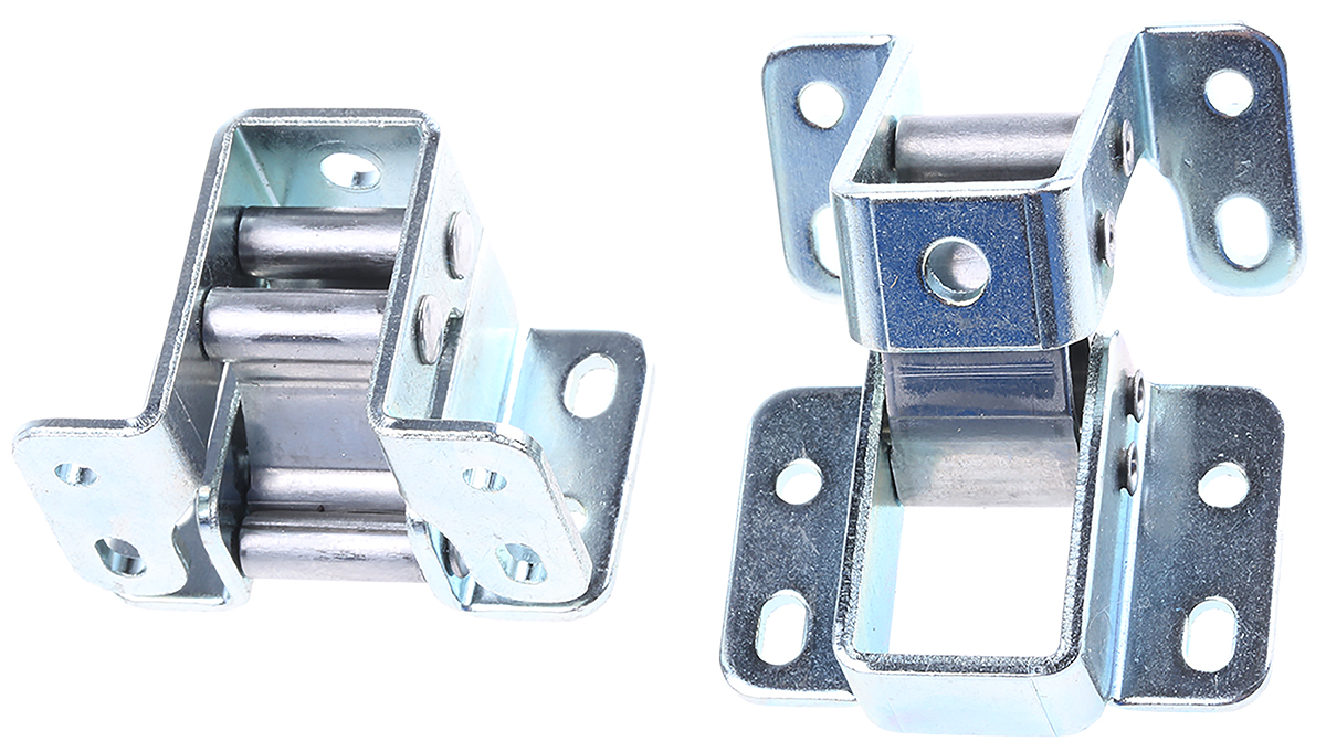 Pinet Steel Concealed Hinge, 44mm x 32mm x 2mm