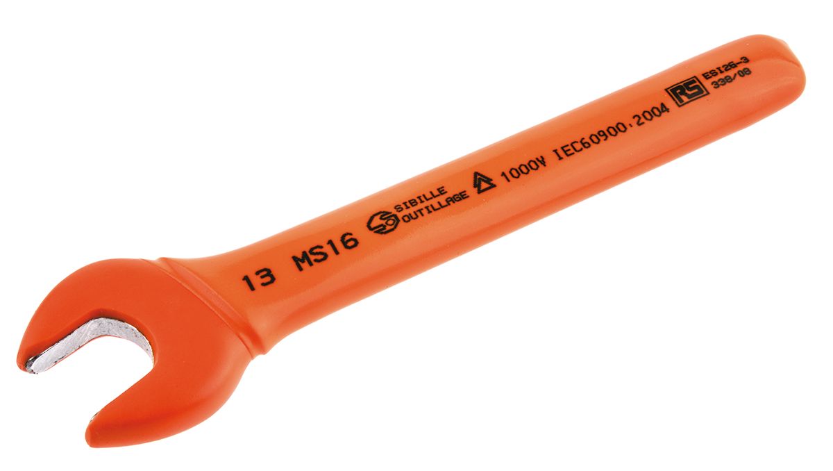 Penta Single Ended Open Spanner, 13mm, Metric, VDE/1000V