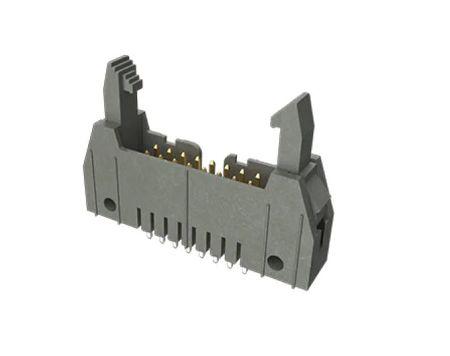Amphenol Communications Solutions Quickie Series Straight Through Hole PCB Header, 6 Contact(s), 2.54 mm Pitch, 2 Row,