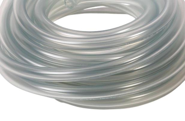 Saint Gobain Tygon® E-LFL TPE, Flexible Tubing, 3.2mm ID, 6.4mm OD, Clear, 7.5m