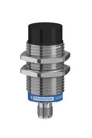 Telemecanique Sensors Inductive Threaded Barrel Proximity Sensor, M30, 30 mm Detection, PNP NO, 12 → 48 V dc