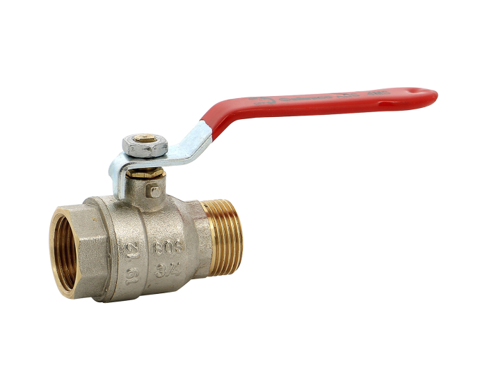Sferaco Nickel Plated Brass Ball Valve, Ball Valve, Threaded, BSP 3/8in, 30bar Operating Pressure