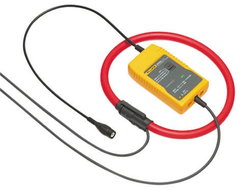Fluke i3000S Current Probe, AC, Rogowski Coil Adapter, 3kA ac AC Max, Current Output