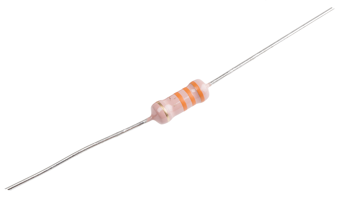 RS PRO 33kΩ Carbon Film Resistor 2W ±5%