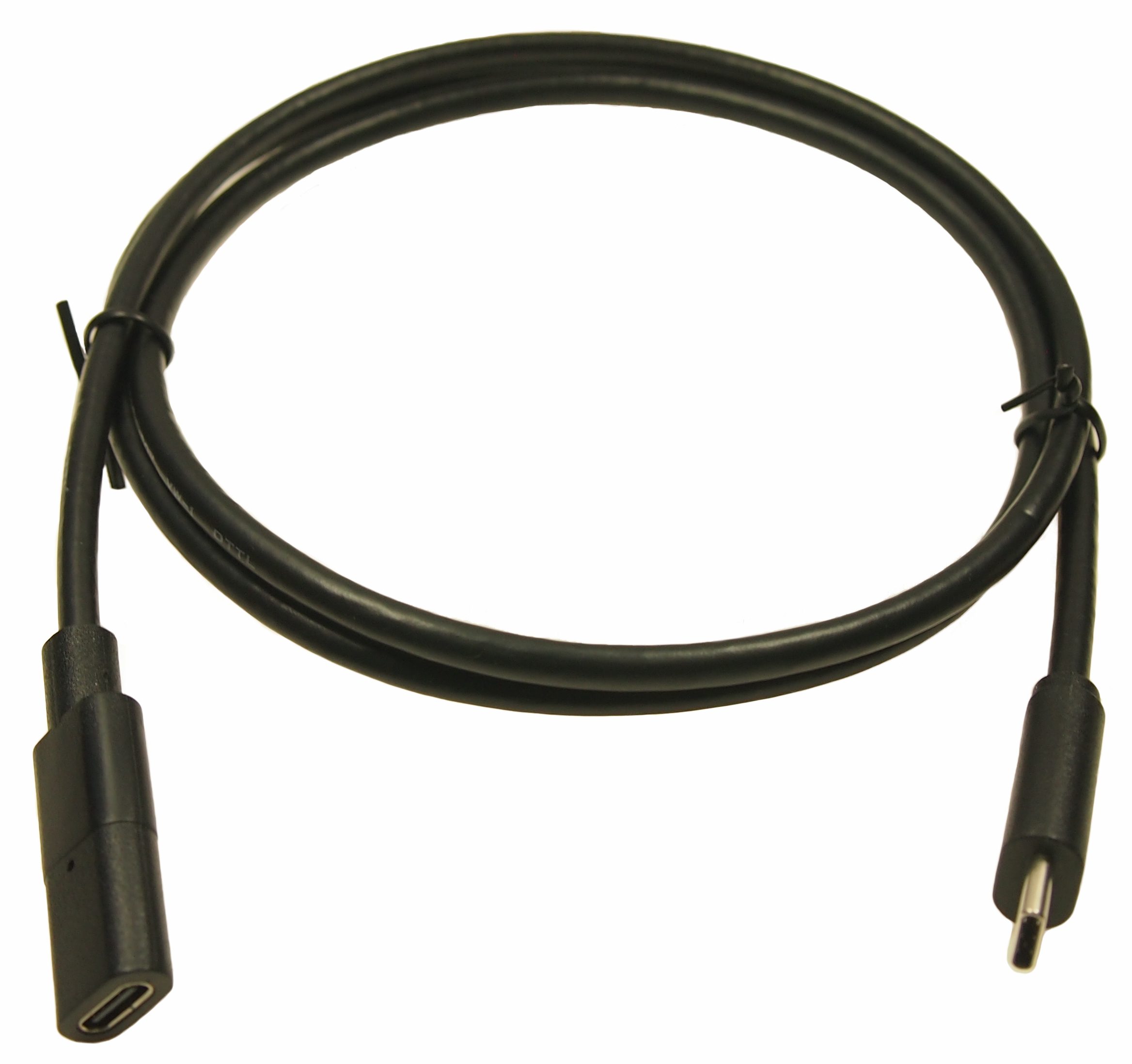 RS PRO USB 3.1, Male USB C to Female USB C, 1m
