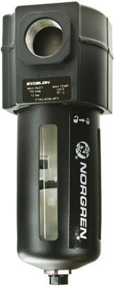 Norgren F74G series 40μm G 3/4 10 bar Pneumatic Filter with Automatic drain