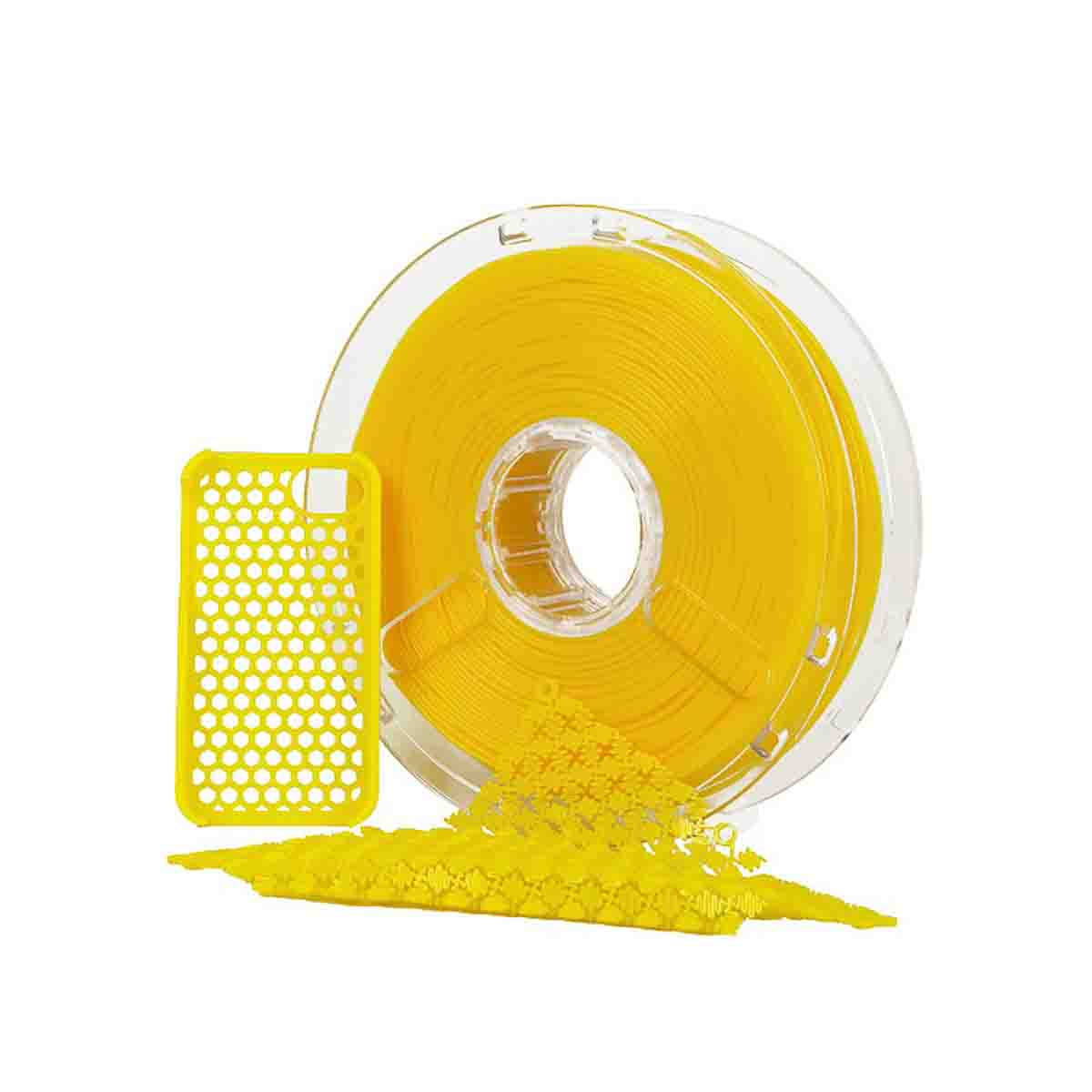 Polymaker 1.75mm Yellow TPU 95A 3D Printer Filament, 750g