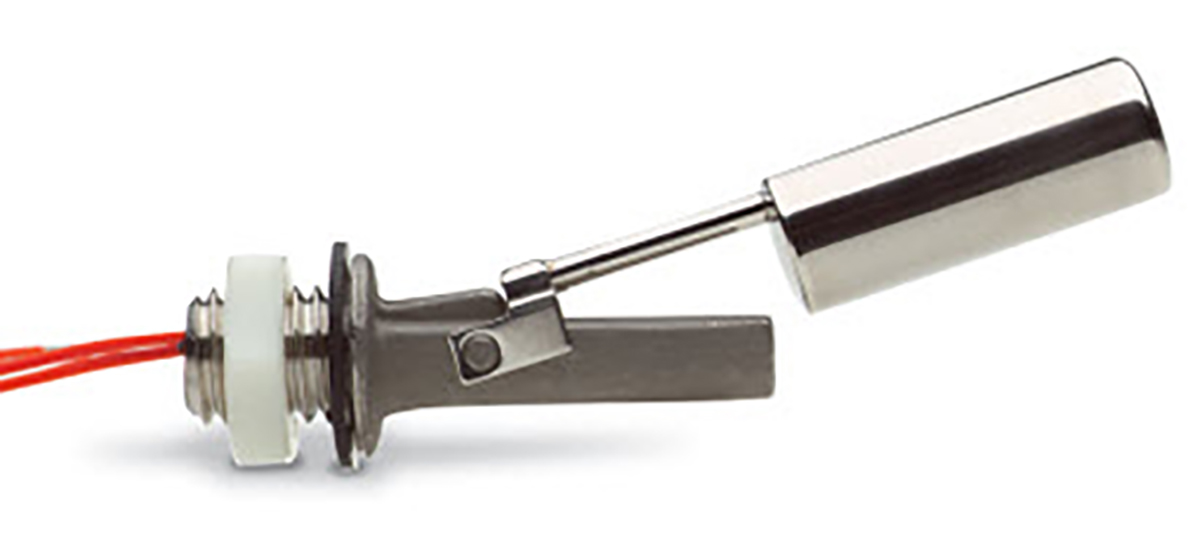 Gems Sensors LS-7 Series Horizontal Stainless Steel 316 Float Switch, Float, 610mm Cable, SPST NO/NC
