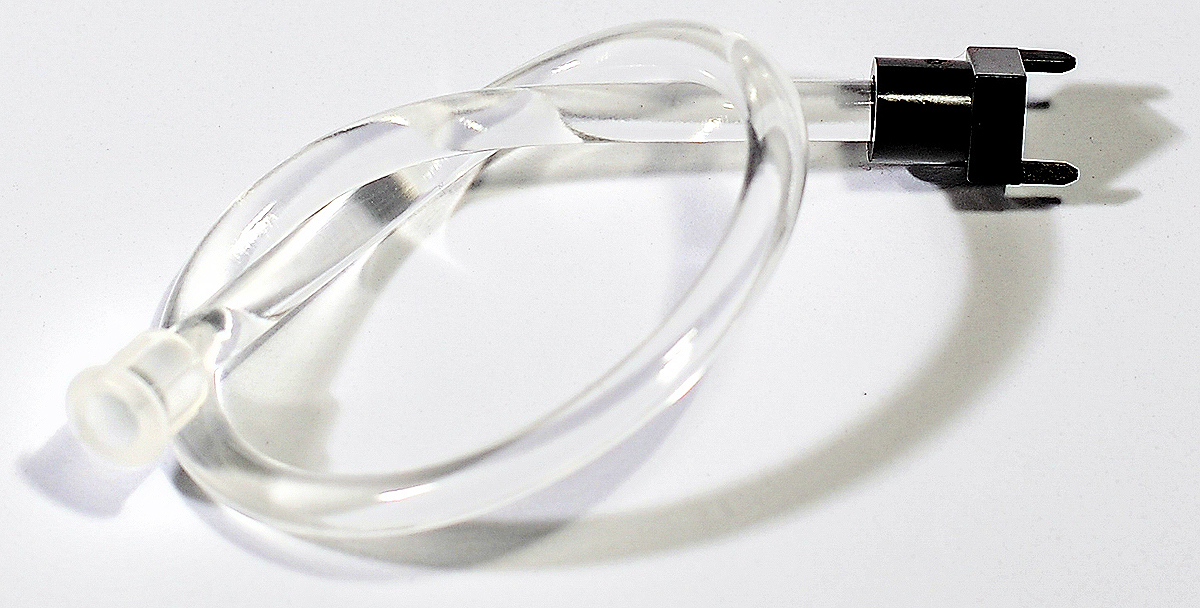 1216.1013 MENTOR, PCB Mounted Flexible LED Light Pipe, Clear Round Lens, Transparent