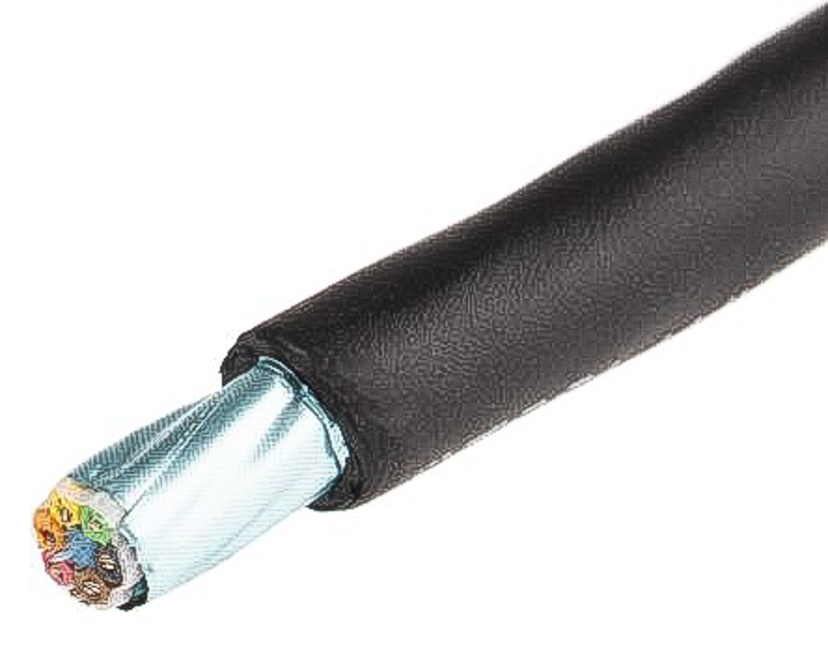 Alpha Wire XTRA-GUARD 2 Series Data Cable, 3 Pairs, 6 Cores, 0.23 mm², Screened, 24 AWG, 30m, Screened Shield