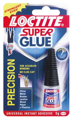 Loctite Superglue Precision Super Glue 5 g, Transparent