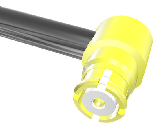 Samtec, Jack Cable Mount SMP Connector, 50Ω, Crimp Termination, Right Angle Body