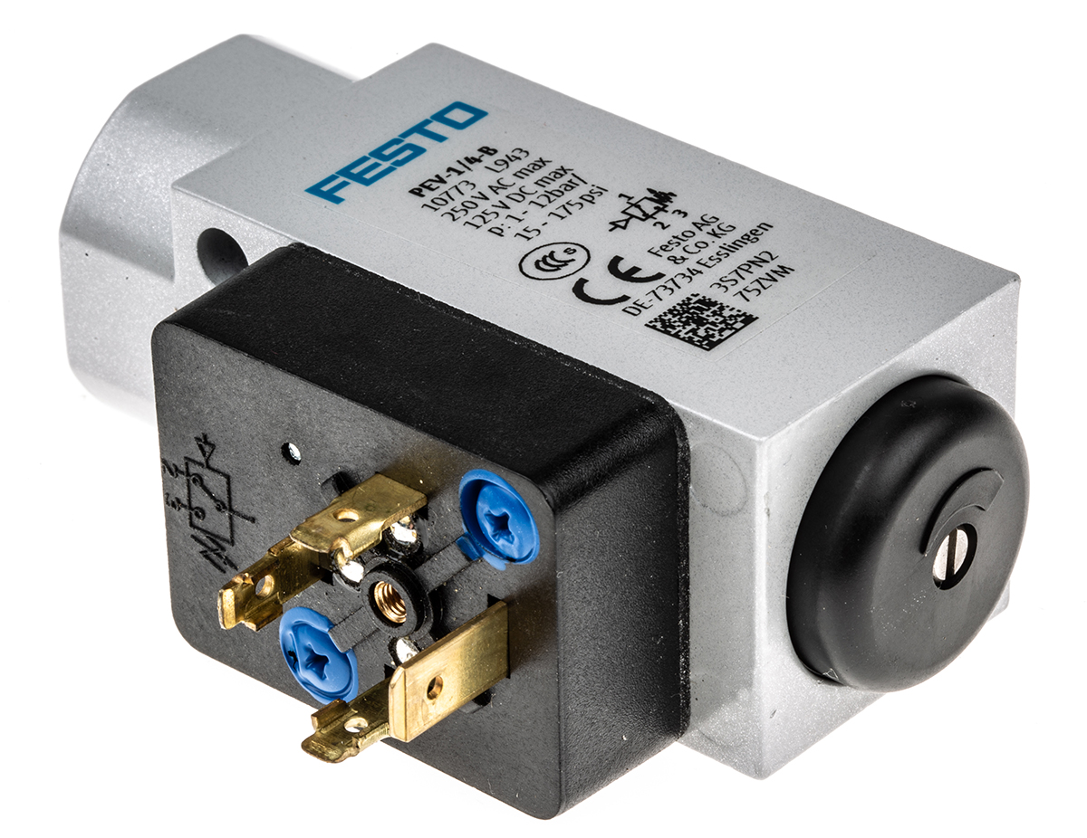 Festo Pressure Switch, G 1/4 1bar to 12 bar