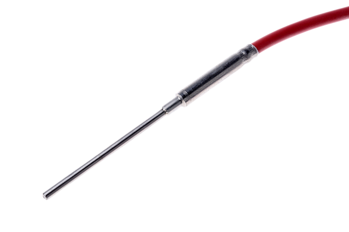 Electrotherm PT100 RTD Sensor, 3mm Dia, 50mm Long, Probe, F0.3 +200°C Max
