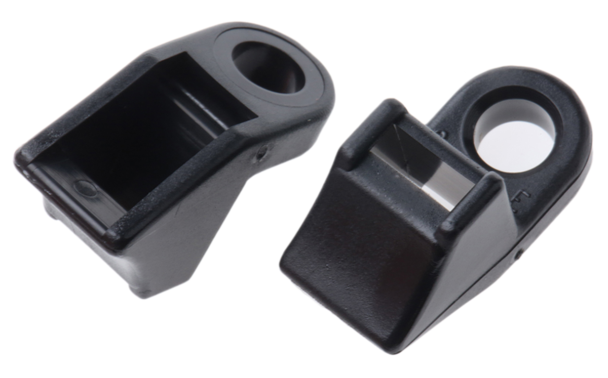 HellermannTyton Self Adhesive Black Cable Tie Mount 12 mm x 27mm, 7.6mm Max. Cable Tie Width