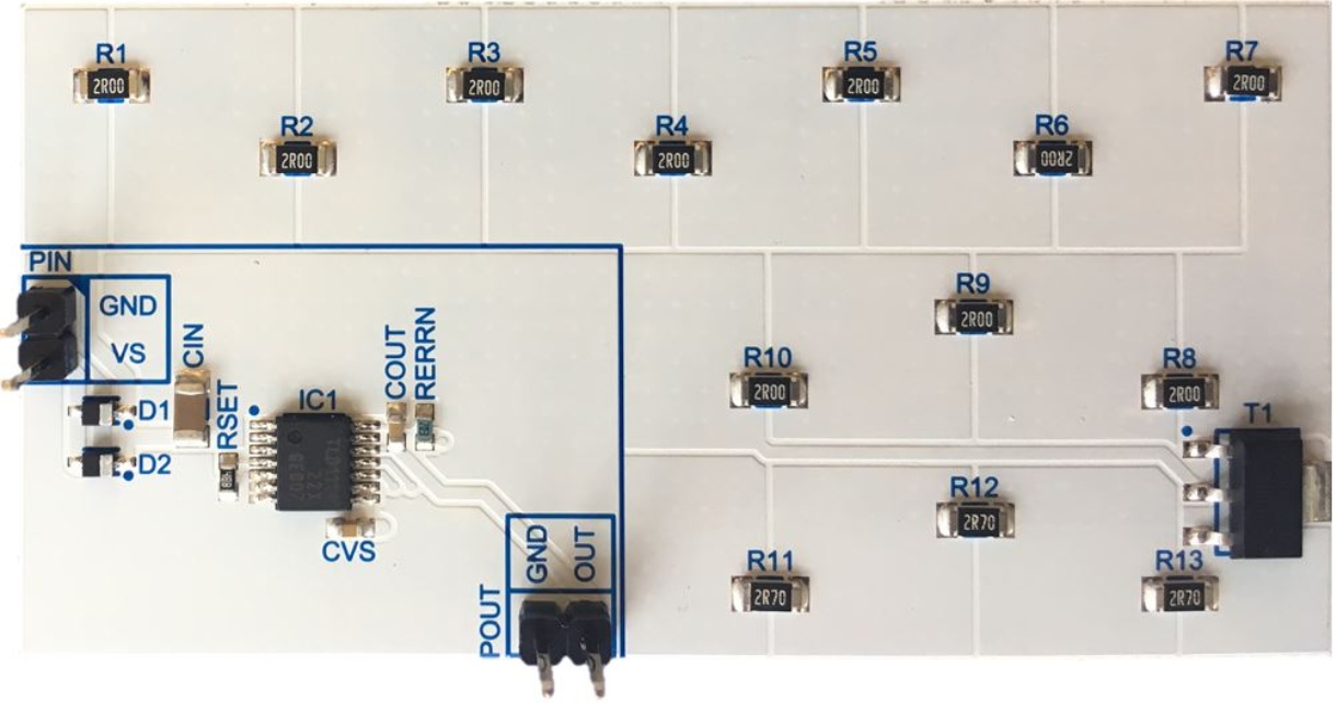 Infineon BPLUSOFFLOADBOARDTOBO1, BPLUS OFFLOAD BOARD LED Driver Evaluation Board for TLD1114-1EP for LITIX Basic+