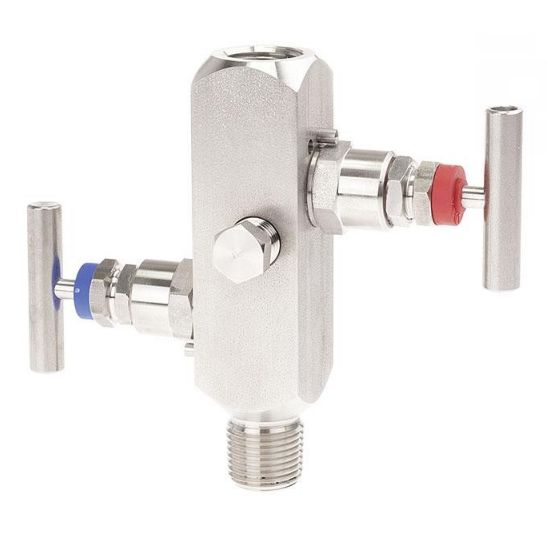 WIKA Manifold Block 48786499, 2 stations