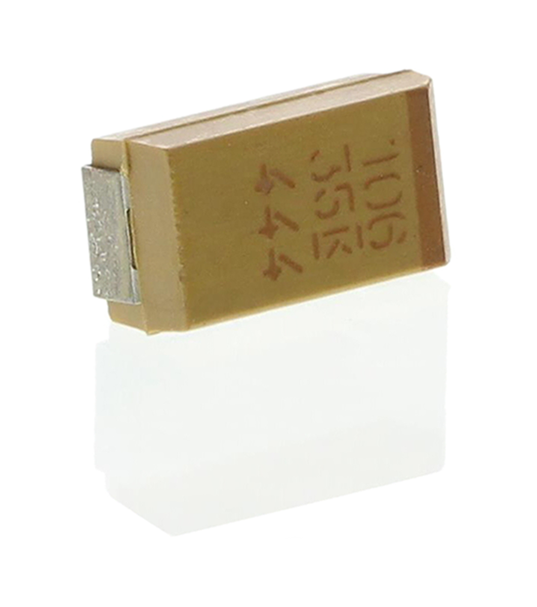 KEMET 10μF MnO2 Tantalum Capacitor 35V dc, T491 Series