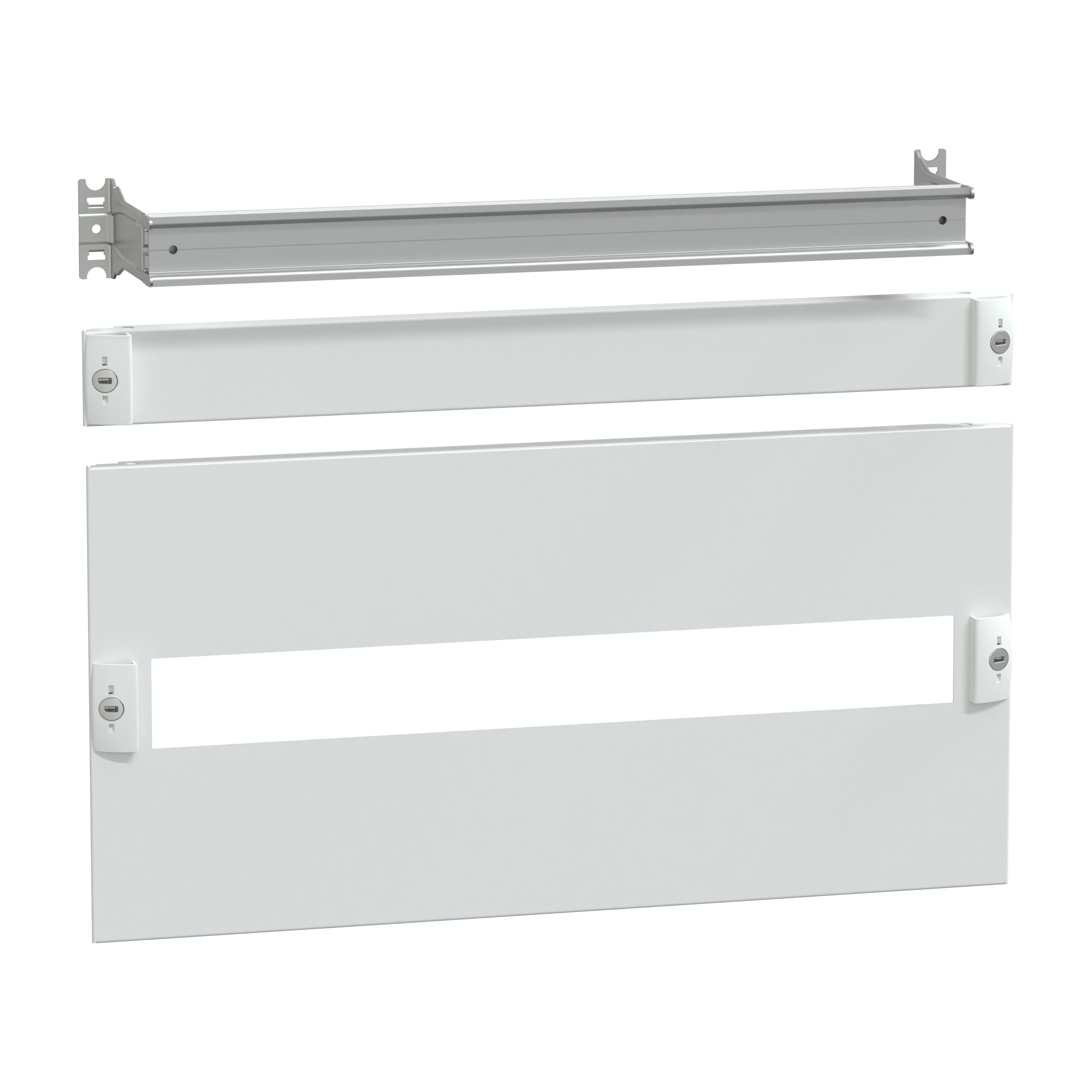 Schneider Electric PrismaSeT G Series Polyester Front Plate for Use with PrismaSeT Pack 250 Enclosure, 300 x 600mm