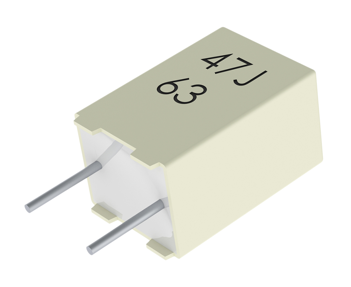 KEMET R82 Polyester Film Capacitor, 63 V ac, 100 V dc, ±5%, 10nF, Through Hole