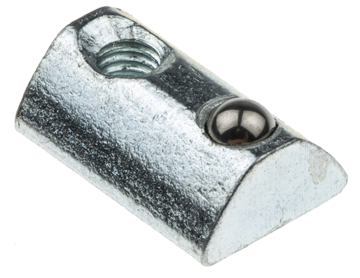 RS PRO M3 T-Slot Nut, Connecting Component, Strut Profile 20 mm, Groove Size 5mm