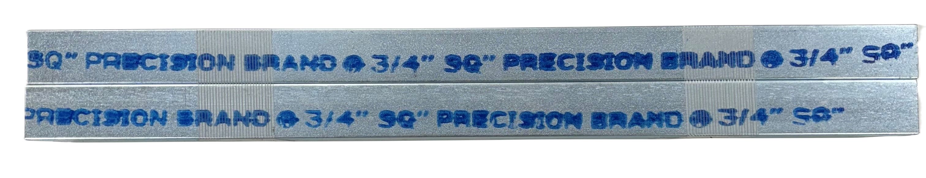 Precision Brand Steel Rectangular Bar, 3/4in W, 3/4in H, 12in L